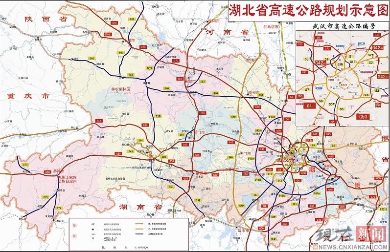 自1991年有了武黄高速公路,到目前我省已通车高速公路总里程达到3341