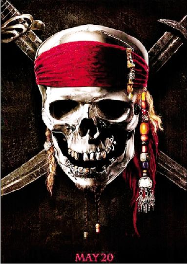 《加勒比海盗4:惊涛怪浪》回归 还是那个骷髅头!